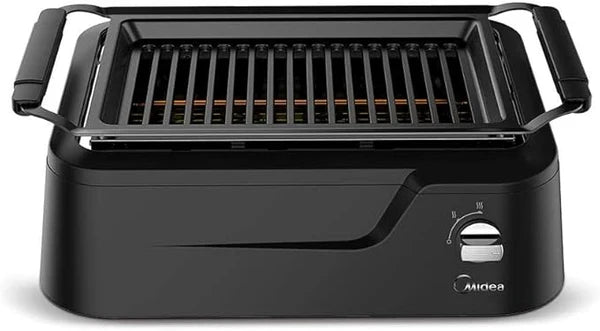 Churrasqueira Elétrica Smokeless (+ BRINDE JOGO DE FACAS)