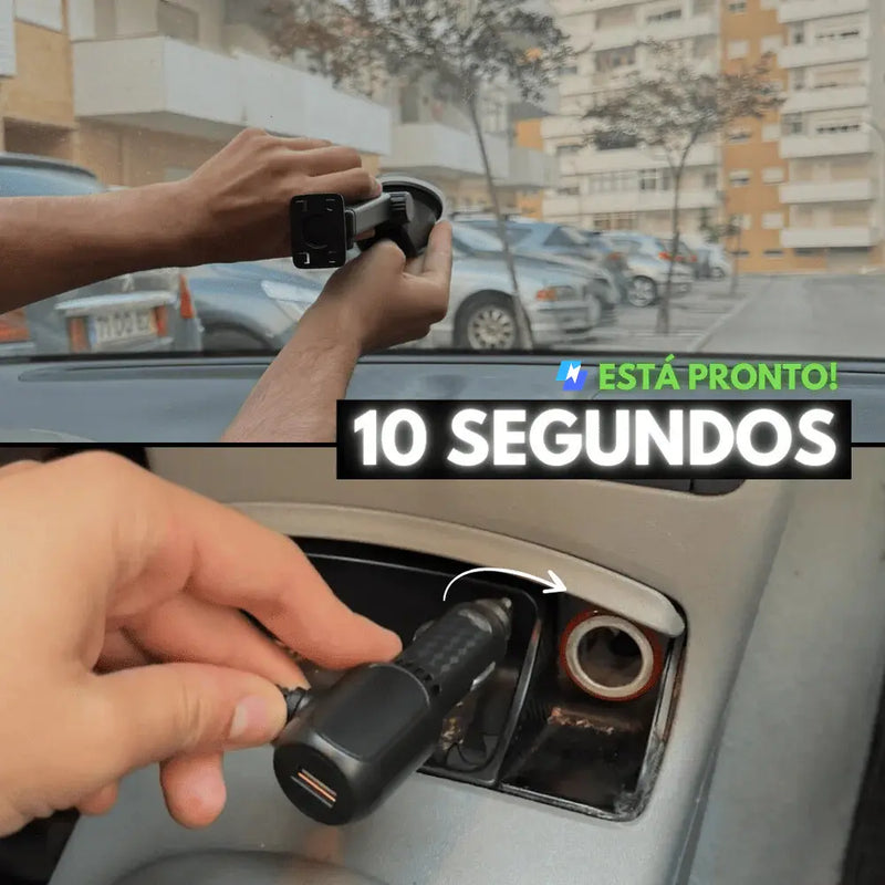 Multimídia Universal com AndroidAUTO e Apple CarPlay + Câmera de Ré 🎁