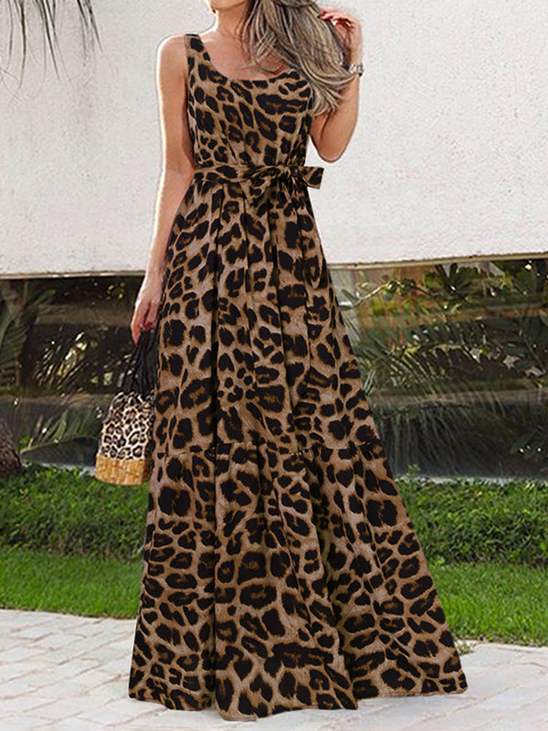 Vestido Lully  Longo sem Manga Fluído - Oncinha