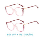 Compre 1 Leve 2 | Óculos Multifoca l Diamond Life [Se Adapta Ao Seu Grau] + Brinde Capinha