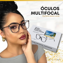 Óculos Multifocal Crystal Fashion - Se Adapta Ao Seu Grau (Compre 1 Leve 2 + Brinde Capinha Protetora)