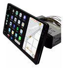 CENTRAL MULTIMIDIA UNIVERSAL WIFI ANDROID 12 TELA FLUTUANTE TOUCH 1DIN (PARA QUALQUER CARRO) + CÂMERA DE RÉ