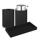 Kit Luxo para Banheiro com Dispenser de Espuma e Organizador Castiliani