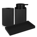 Kit Luxo para Banheiro com Dispenser de Espuma e Organizador Castiliani