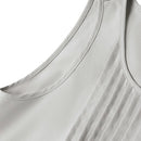 Vestido Eloá Midi sem Mangas Pregas no Decote e Bolsos Frontais