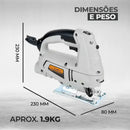 Serra Tico Tico 710W Uso Profissional 3000GPM 127V Pró Euro