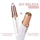[COMPRE 1 LEVE 2] Kit Beleza - Canetas Depiladoras Facial & Corporal + Sobrancelha